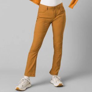 Women's Straight-Leg Casual Pants in Mustard